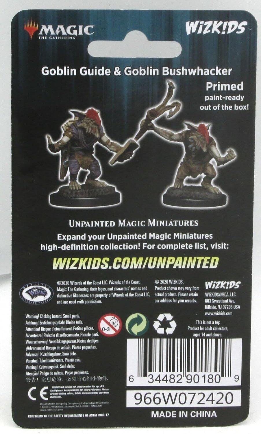 Unpainted Magic Miniatures